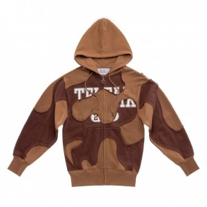 Telfar Camo Hoodie Chocola | NLAP3214