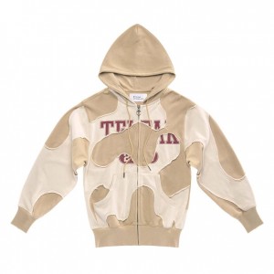 Telfar Camo Hoodie Khaki | NLSO3213