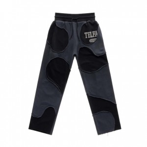 Telfar Camo Joggingbroek Zwart Zwart | NLUT3360