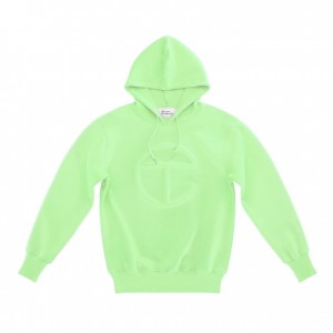 Telfar Embossed Hoodie Mintgroen | NLWY3205