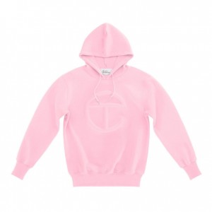 Telfar Embossed Hoodie Roze | NLYU3201