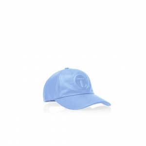 Telfar Hats Logo Embossed F Hoeden Blauw | NLTV3131