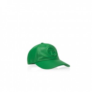 Telfar Hats Logo Embossed Y Hoeden Groen | NLVD3112