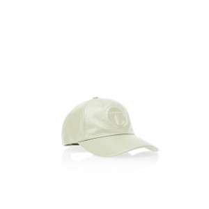 Telfar Hats Logo Embossed Ⅳ Hoeden Beige | NLWY3107