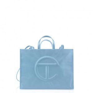 Telfar Large Shopper Tas Blauw | NLDN3667