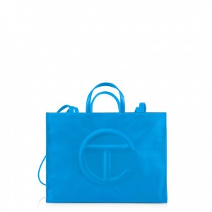 Telfar Large Shopper Tas Blauw | NLKI3661