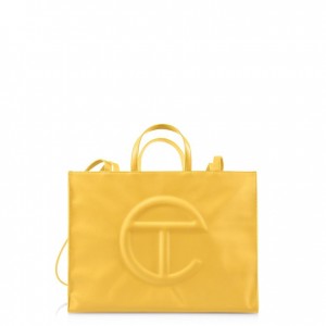 Telfar Large Shopper Tas Geel | NLMA3628