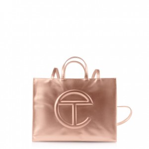 Telfar Large Shopper Tas Koper | NLDN3685