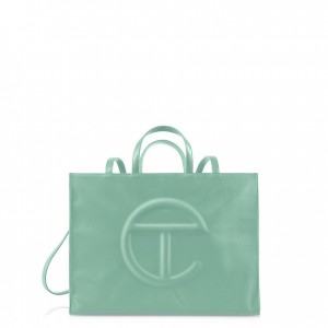 Telfar Large Shopper Tas Olijfgroen | NLDN3640