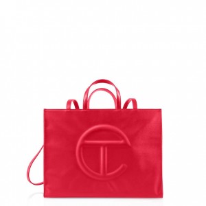 Telfar Large Shopper Tas Rood | NLSO3616