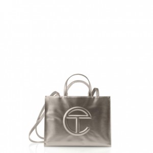 Telfar Medium Shopper Tas Bruin | NLAP3687