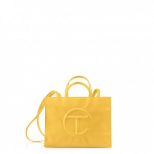 Telfar Medium Shopper Tas Geel | NLQZ3627