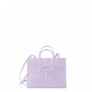 Telfar Medium Shopper Tas Lavendel | NLPQ3591