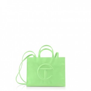 Telfar Medium Shopper Tas Mintgroen | NLNB3654