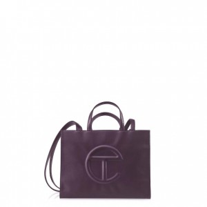 Telfar Medium Shopper Tas Paars | NLRW3597