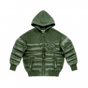 Telfar Puff Hoodie Groen | NLKI3304