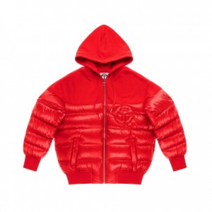 Telfar Puff Hoodie Rood | NLKI3233