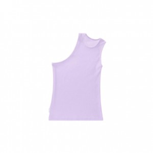 Telfar Rib Knits Half Tanktop Lavendel | NLYU3491