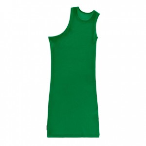 Telfar Rib Knits Half Tunic Tanktop Groen | NLRW3468