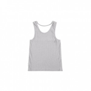 Telfar Rib Knits Halter Tanktop Grijs | NLRW3441