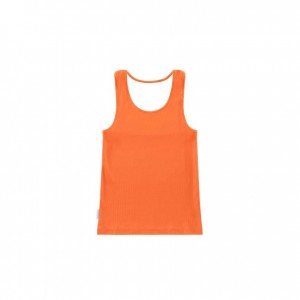 Telfar Rib Knits Halter Tanktop Oranje | NLHK3481