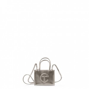 Telfar Small Shopper Tas Bruin | NLSO3686