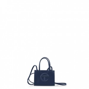 Telfar Small Shopper Tas Donkerblauw | NLOR3671