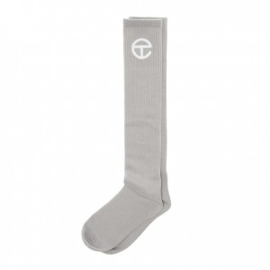 Telfar Socks Logo Sokken Grijs | NLQZ3153