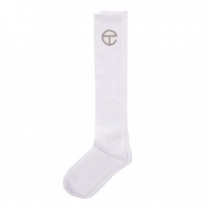 Telfar Socks Logo Sokken Wit | NLMA3154