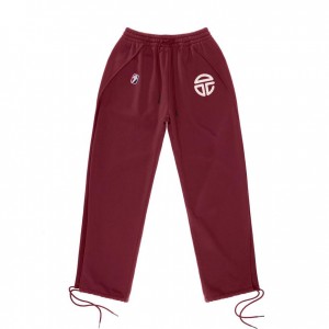 Telfar Split Joggingbroek Bordeaux | NLDN3354