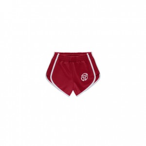 Telfar Track Korte Broek Bordeaux | NLRW3345