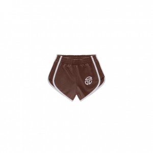 Telfar Track Korte Broek Chocola | NLIS3341