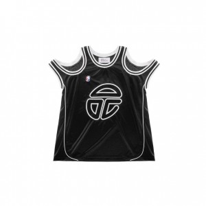 Telfar Triple Jersey T-shirts Zwart | NLFM3424