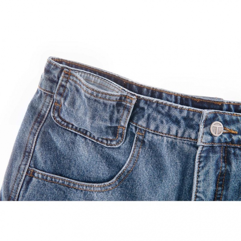 Telfar Baggy Denim Jeans Blauw | NLQZ3277