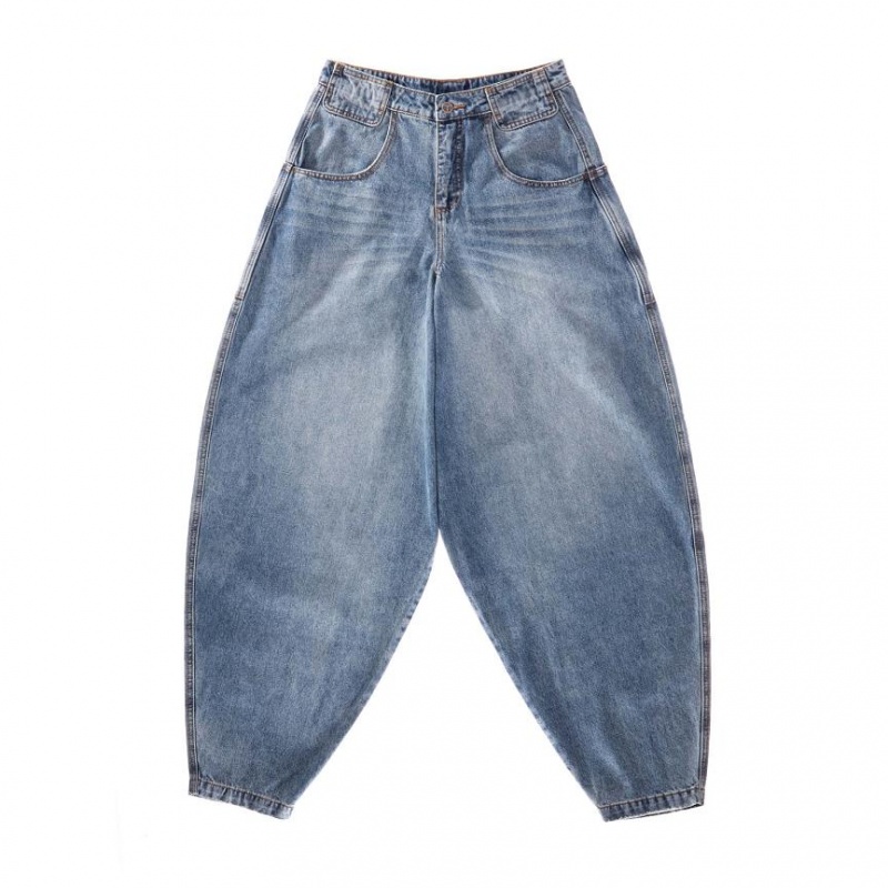 Telfar Baggy Denim Jeans Blauw | NLQZ3277