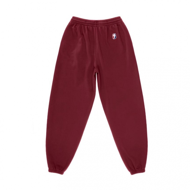 Telfar Baggy Joggingbroek Bordeaux | NLOR3384