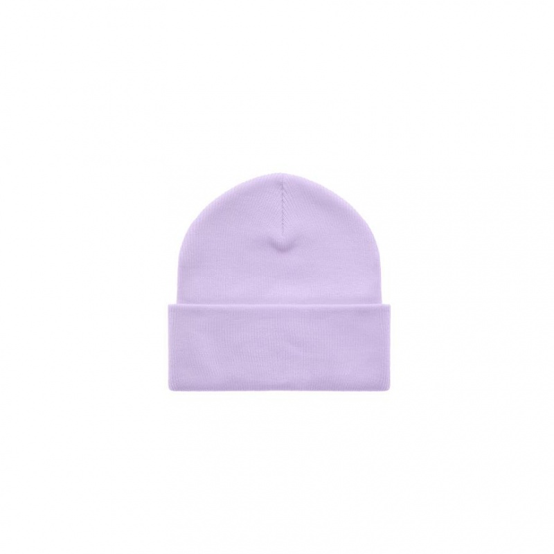 Telfar Beanie Embroidered A Muts Lavendel | NLQZ3037