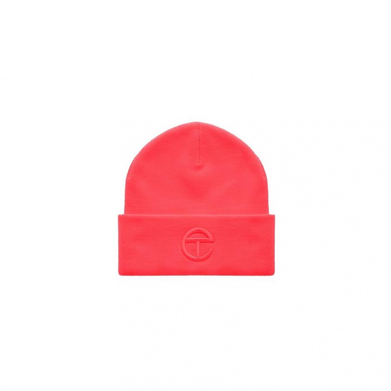 Telfar Beanie Embroidered D Muts Oranje | NLRW3034