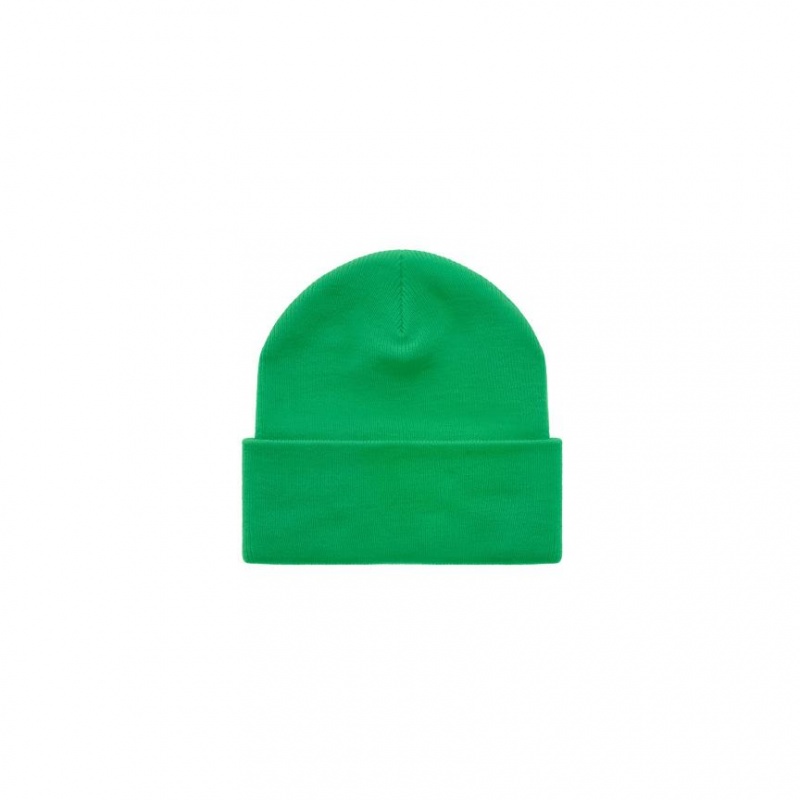 Telfar Beanie Embroidered F Muts Groen | NLYU3032