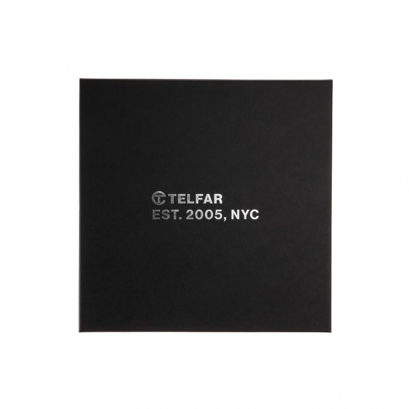 Telfar Belts Jacquard Logo Riemen Zwart | NLNB3039