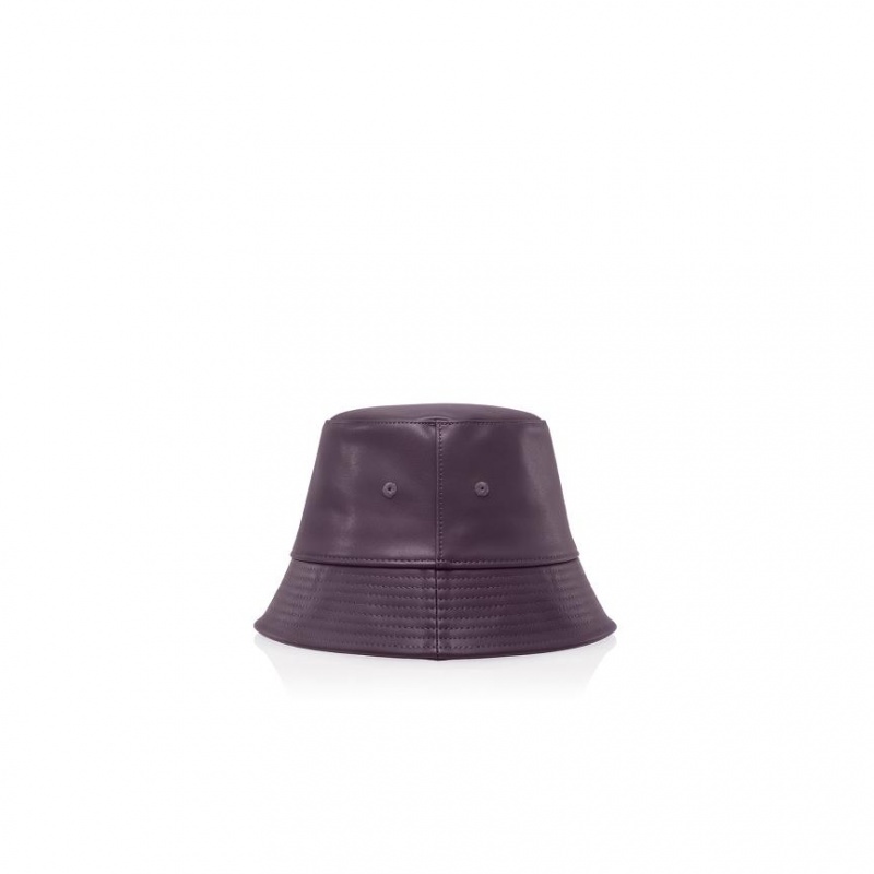 Telfar Bucket Hats Logo I Bucket Hoed Paars | NLZG3089