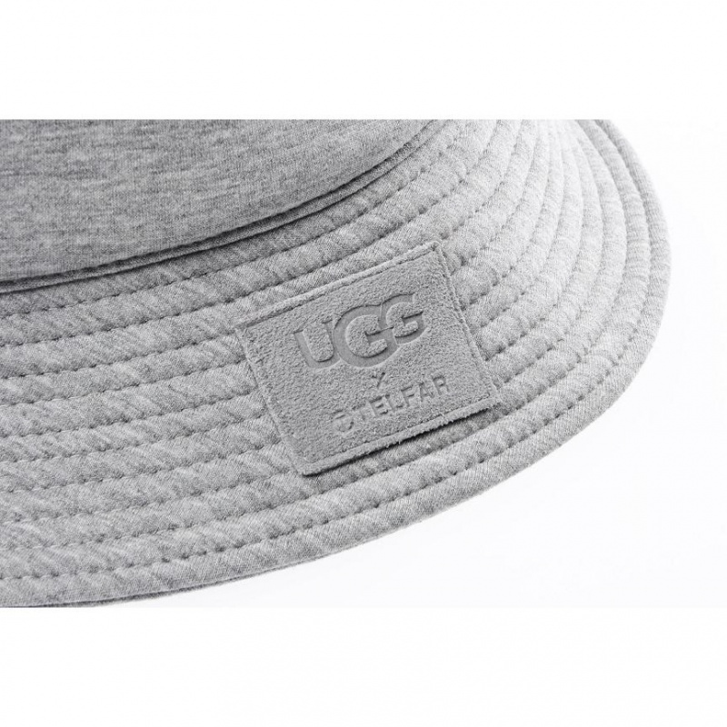 Telfar Bucket Hats x UGG Logo Bucket Hoed Grijs | NLAP3098