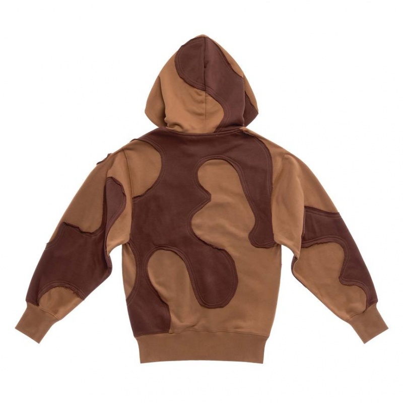 Telfar Camo Hoodie Chocola | NLAP3214