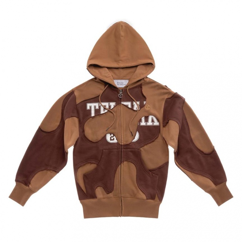 Telfar Camo Hoodie Chocola | NLAP3214