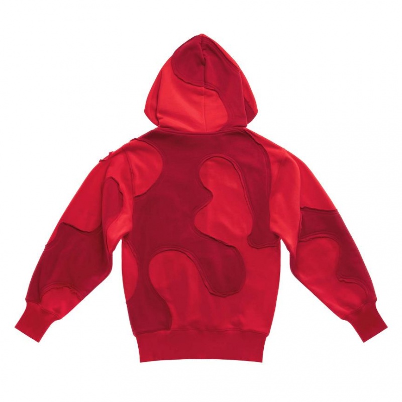 Telfar Camo Hoodie Rood | NLYU3219