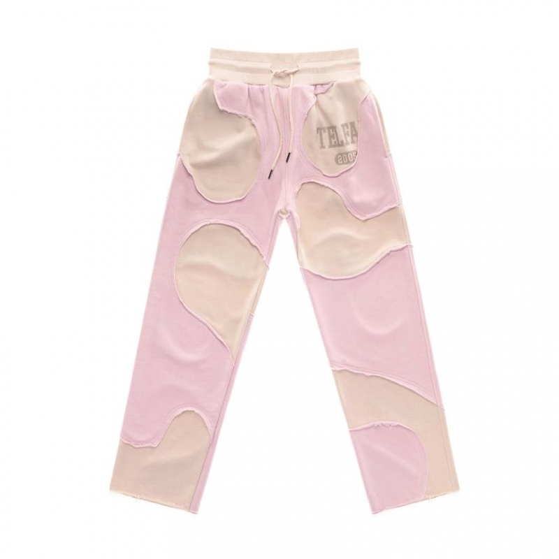 Telfar Camo Joggingbroek Roze Bruin | NLMA3367