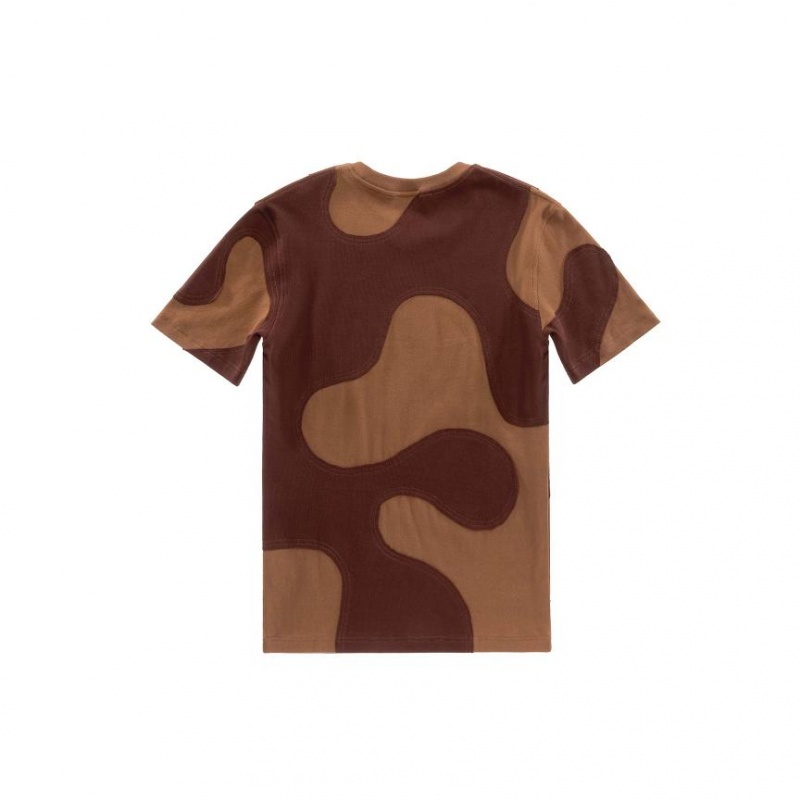 Telfar Camo T-shirts Chocola | NLDN3407