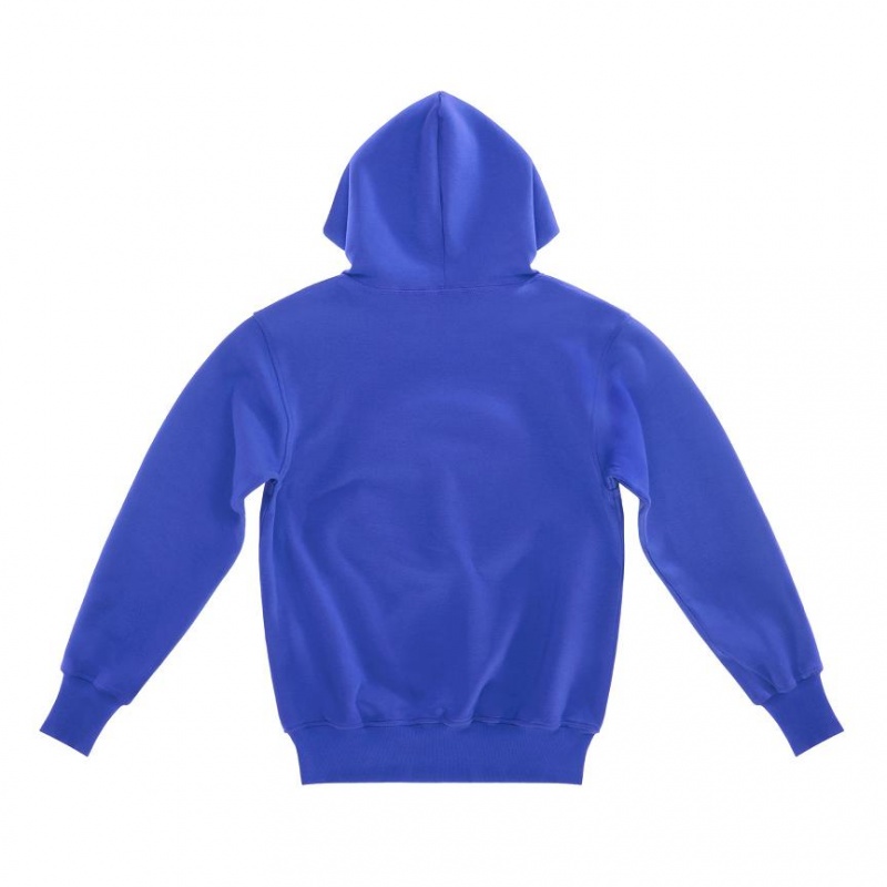 Telfar Embossed Hoodie Blauw | NLPQ3197