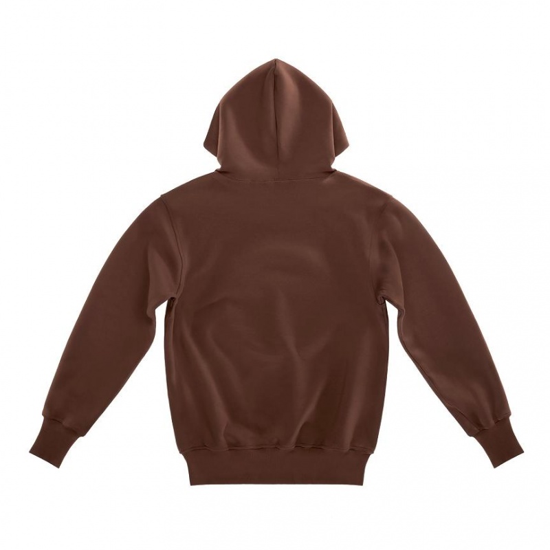 Telfar Embossed Hoodie Chocola | NLJJ3021