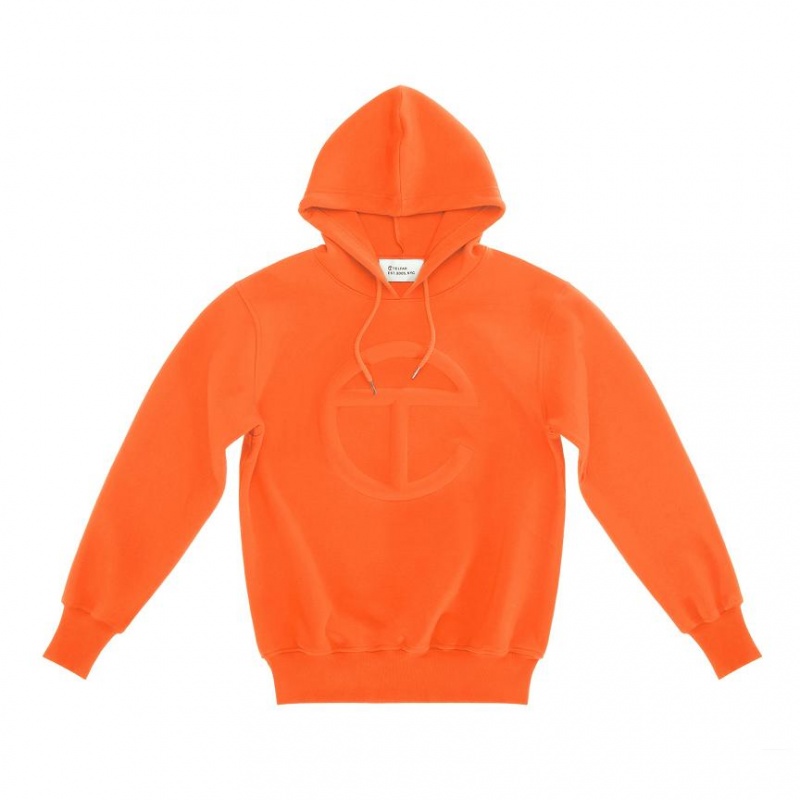 Telfar Embossed Hoodie Oranje | NLMA3207